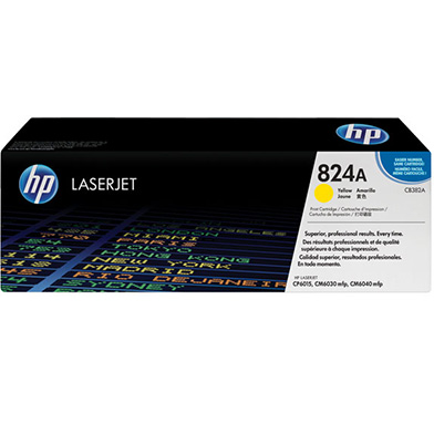 HP CB382A Yellow Colour LaserJet Print Cartridge with ColourSphere Toner (Yield 21,000)